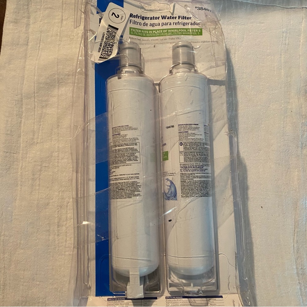 Lowe’s Project Source Model W-2-2 Refrigerator Water Filter #3846786 2 Pack